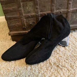 Zara Clear Heel Black 40